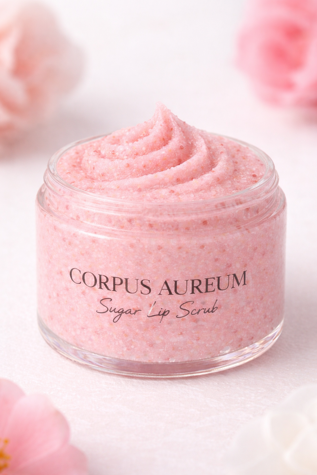 Corpus Aureum strawberry Sugar Lip Scrub – Exfoliating Lip Treatment